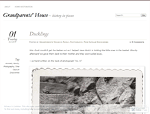 Tablet Screenshot of grandparentshouse.wordpress.com