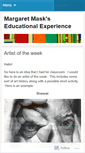 Mobile Screenshot of margaretmask.wordpress.com