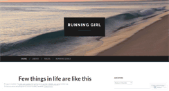 Desktop Screenshot of blogofarunner.wordpress.com