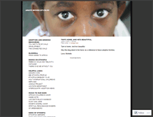 Tablet Screenshot of amayemichelle.wordpress.com