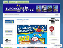 Tablet Screenshot of euronicszamora.wordpress.com