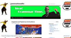 Desktop Screenshot of grammartimewths.wordpress.com