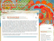 Tablet Screenshot of persnicketysoup.wordpress.com