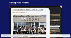 Desktop Screenshot of fizicamd.wordpress.com