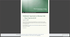 Desktop Screenshot of monoclerealestate.wordpress.com