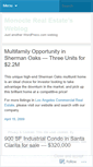 Mobile Screenshot of monoclerealestate.wordpress.com