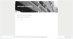 Desktop Screenshot of metropolearq.wordpress.com