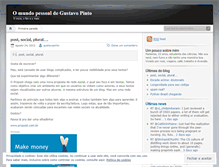 Tablet Screenshot of gustavopinto.wordpress.com