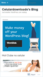 Mobile Screenshot of celulardownloads.wordpress.com