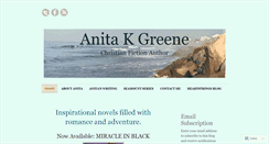 Desktop Screenshot of anitakgreene.wordpress.com