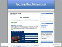 Tablet Screenshot of f1autocentres.wordpress.com