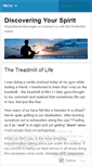 Mobile Screenshot of discoveringyourspirit.wordpress.com