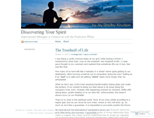 Tablet Screenshot of discoveringyourspirit.wordpress.com