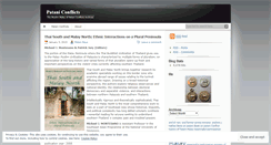 Desktop Screenshot of pataniconflicts.wordpress.com