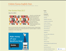 Tablet Screenshot of ceenglish.wordpress.com