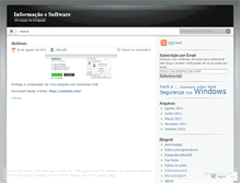 Tablet Screenshot of inforsoft.wordpress.com