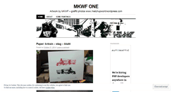 Desktop Screenshot of mkwf.wordpress.com