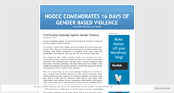 Desktop Screenshot of gbv16.wordpress.com