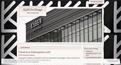 Desktop Screenshot of kjellove.wordpress.com