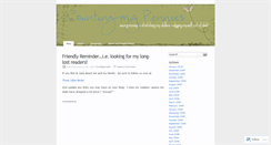 Desktop Screenshot of countingmypennies.wordpress.com