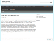 Tablet Screenshot of natashakufa.wordpress.com