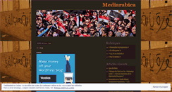 Desktop Screenshot of mediarabica.wordpress.com