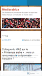 Mobile Screenshot of mediarabica.wordpress.com