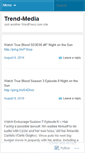 Mobile Screenshot of infotrendmedia.wordpress.com