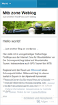 Mobile Screenshot of mtbzone.wordpress.com