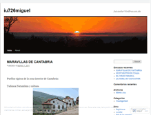 Tablet Screenshot of iu726miguel.wordpress.com