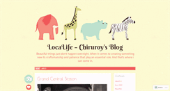 Desktop Screenshot of chiruroy.wordpress.com