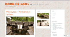 Desktop Screenshot of crumblingcanals.wordpress.com