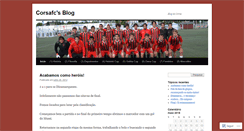 Desktop Screenshot of corsafc.wordpress.com