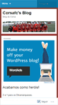 Mobile Screenshot of corsafc.wordpress.com
