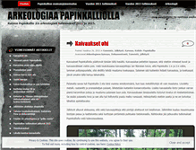 Tablet Screenshot of papinkallio.wordpress.com