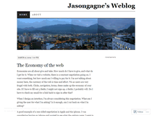 Tablet Screenshot of jasongagne.wordpress.com