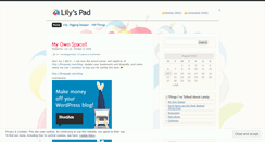 Desktop Screenshot of notesfromthelilypad.wordpress.com