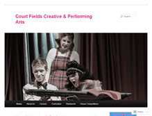 Tablet Screenshot of courtfieldscpablog.wordpress.com