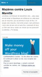 Mobile Screenshot of mazeres09.wordpress.com