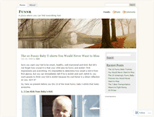 Tablet Screenshot of funnr.wordpress.com