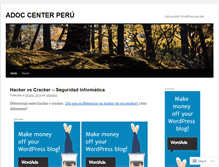 Tablet Screenshot of comunicacionredesociales.wordpress.com