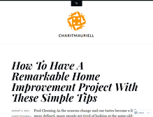 Tablet Screenshot of charitmauriell.wordpress.com