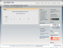 Tablet Screenshot of musisigereja.wordpress.com