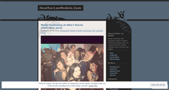 Desktop Screenshot of heatherleemodels.wordpress.com