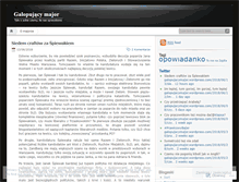 Tablet Screenshot of galopujacymajor.wordpress.com