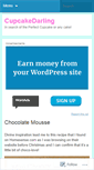 Mobile Screenshot of cupcakedarling.wordpress.com