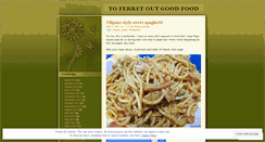 Desktop Screenshot of goodfoodhunt.wordpress.com