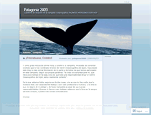 Tablet Screenshot of patagonia2009.wordpress.com