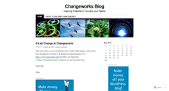 Desktop Screenshot of changeworksblog.wordpress.com