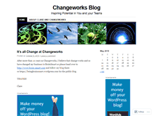 Tablet Screenshot of changeworksblog.wordpress.com